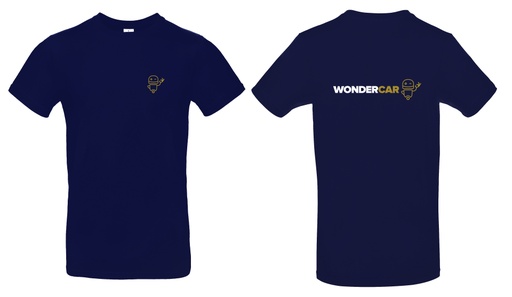 [WONDER-V1-E190] T-shirt men navy