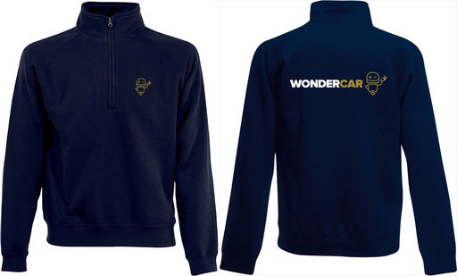 [WONDER-V1-SC165] Polar fleece navy